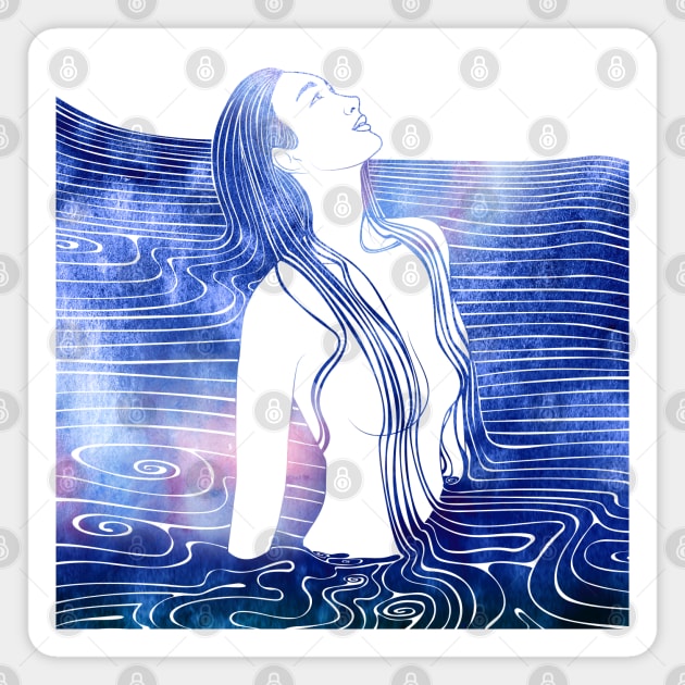 Nereid CXLIV Magnet by Sirenarts